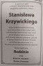 Nekrolog - Stanisław Krzywicki, Kurier Szczeciński z 7.06.2022