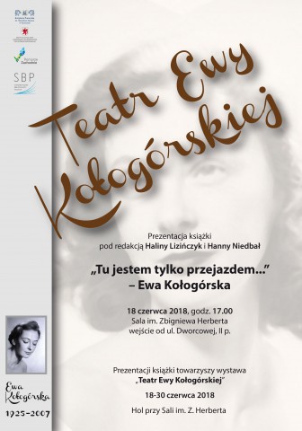 Prezentacja książki i wystawy: "Tu jestem tylko przejazdem..." Ewa Kołogórska