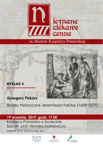 Grzegorz Piskorz: Ryciny historyczne Jeremiasza Falcka (1609-1677)